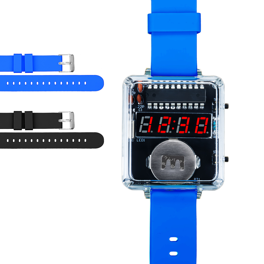 Electronics Repair School - LED digitale buisdisplay horloge productiekit 3V