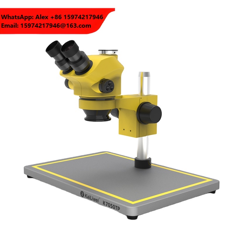 Electronics Repair Simulator - Kailiwei Trinoculaire Simul Focal 7-50X Stereomicroscoop