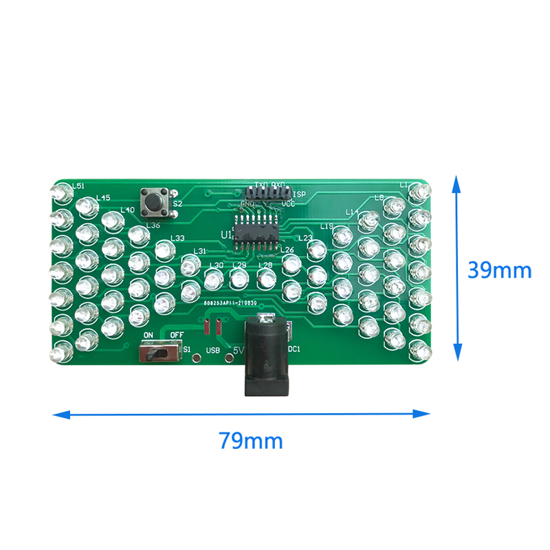 Electronics Repair School - DIY LED-zandloper elektronische kit 5V microcontroller