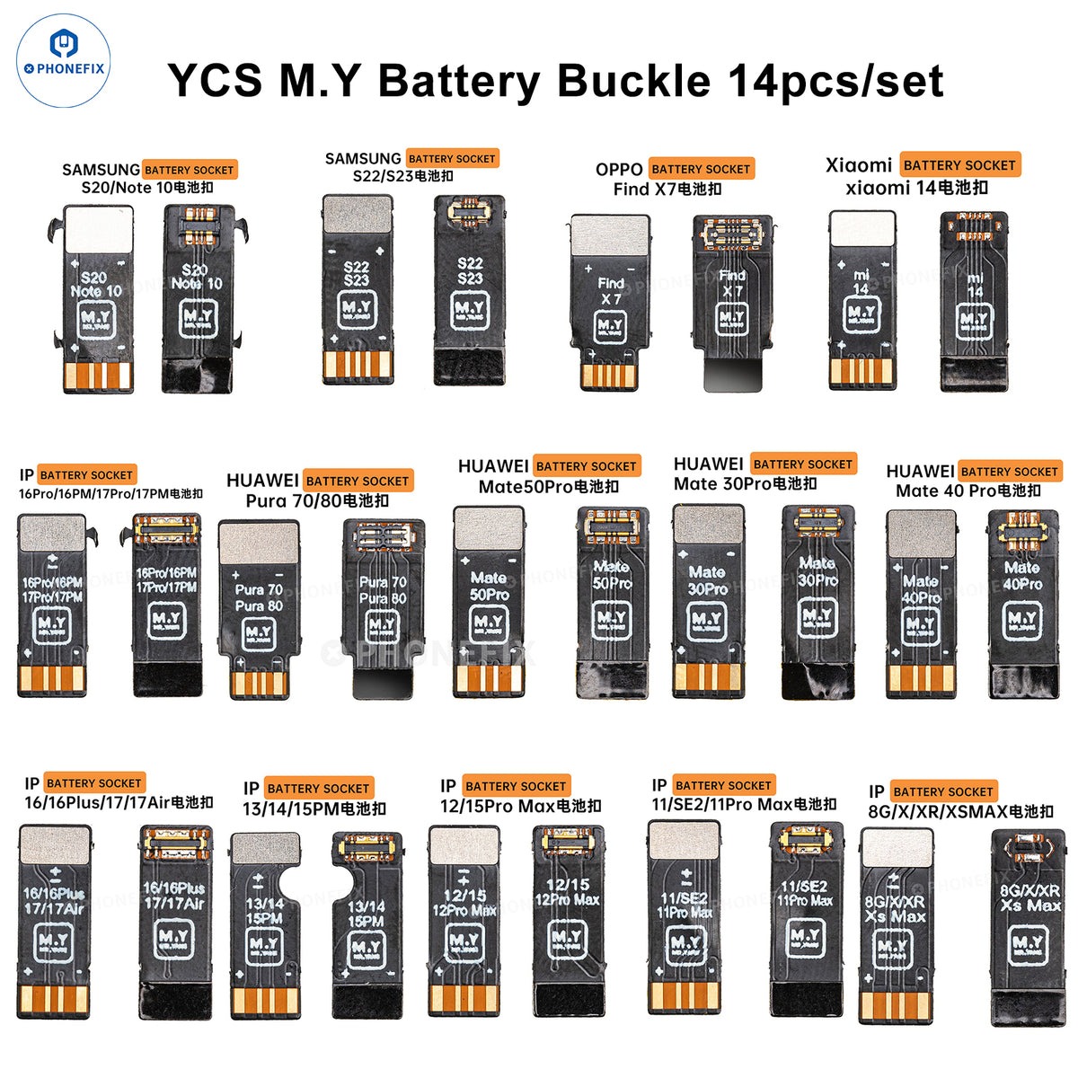 Phone Battery Replacement - MR.YANG M.Y Mobiele Telefoon Reparatie Batterij