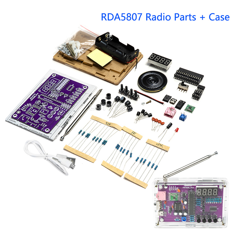 DIY Elektronische Kit RDA5807S - Electronics Repair School recensie en prijs