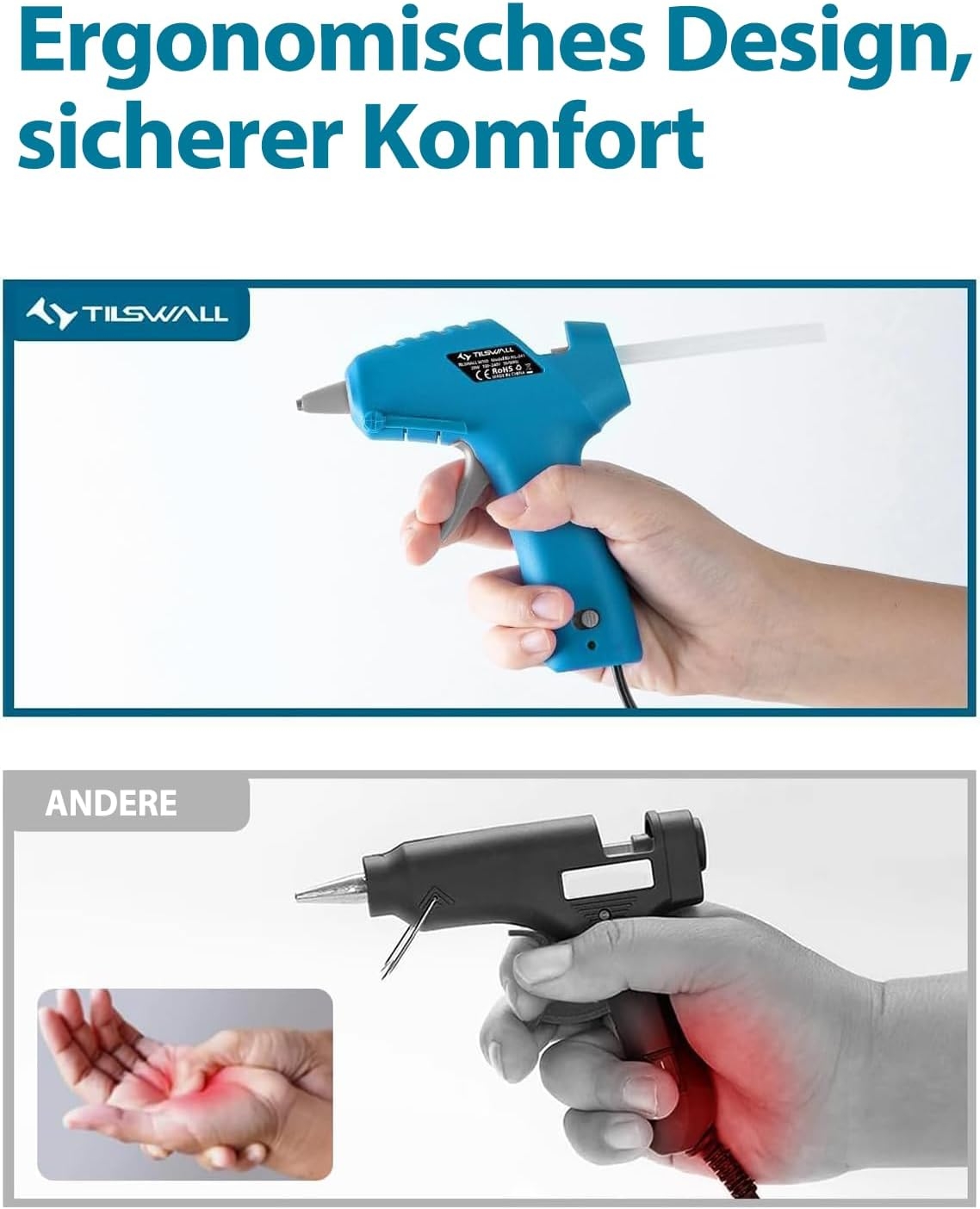 20W Mini Lijmpistool Set met 3 - Electronics Repair School recensie en prijs