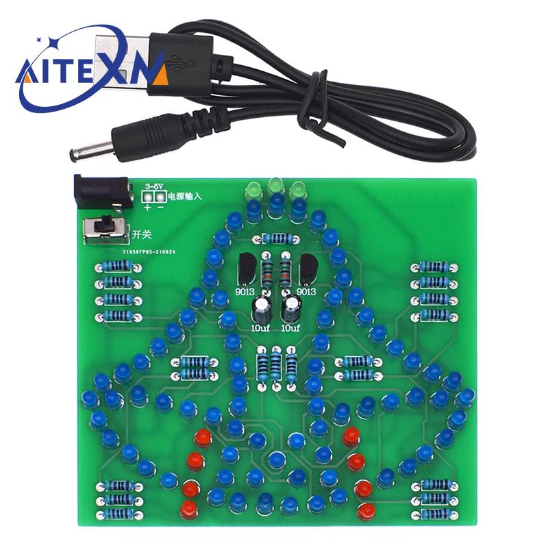 DC 3-5V DIY LED Swing Windgong - Electronics Repair School recensie en prijs